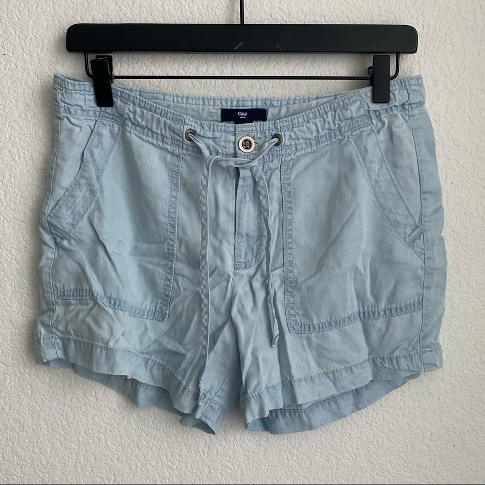Gap tencel chambray shorts